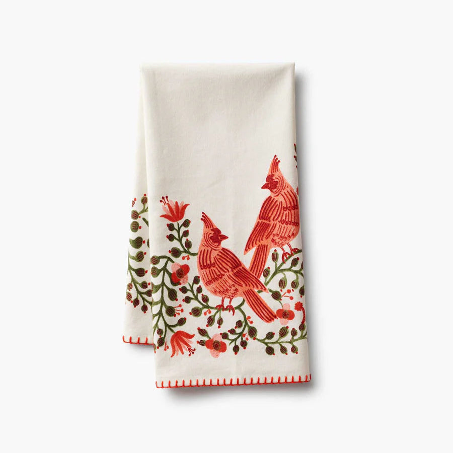 Cardinals Tea Towel