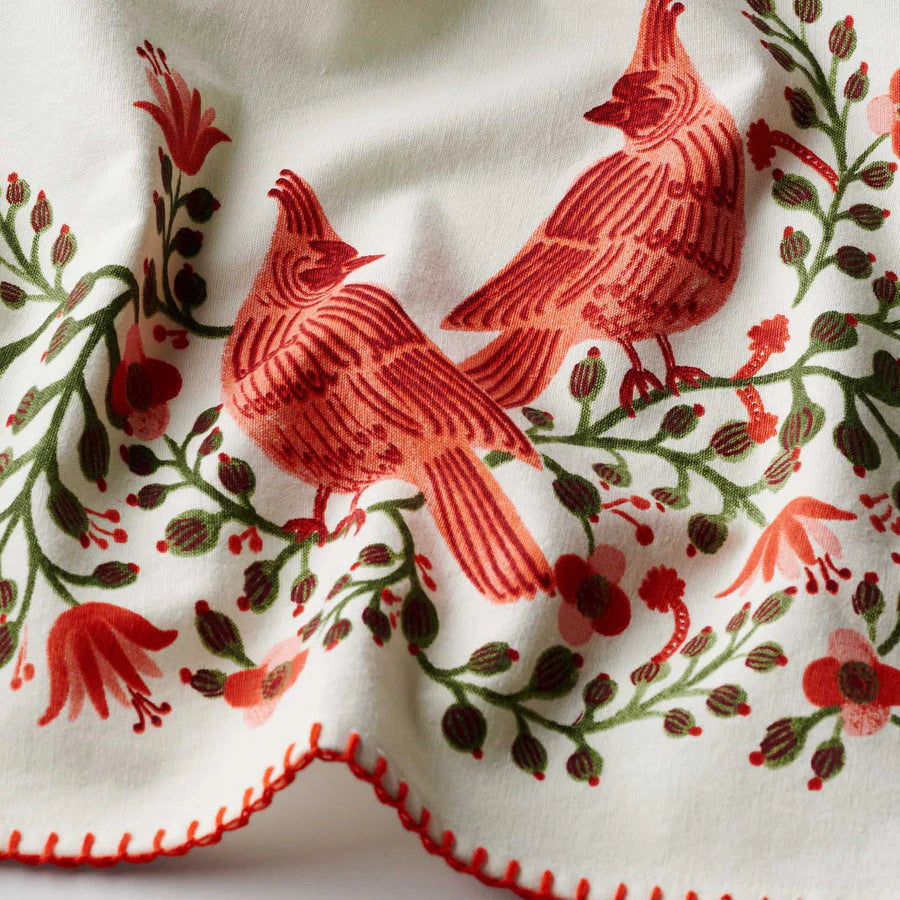 Cardinals Tea Towel