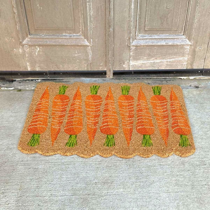 Carrot Coir Door Mat
