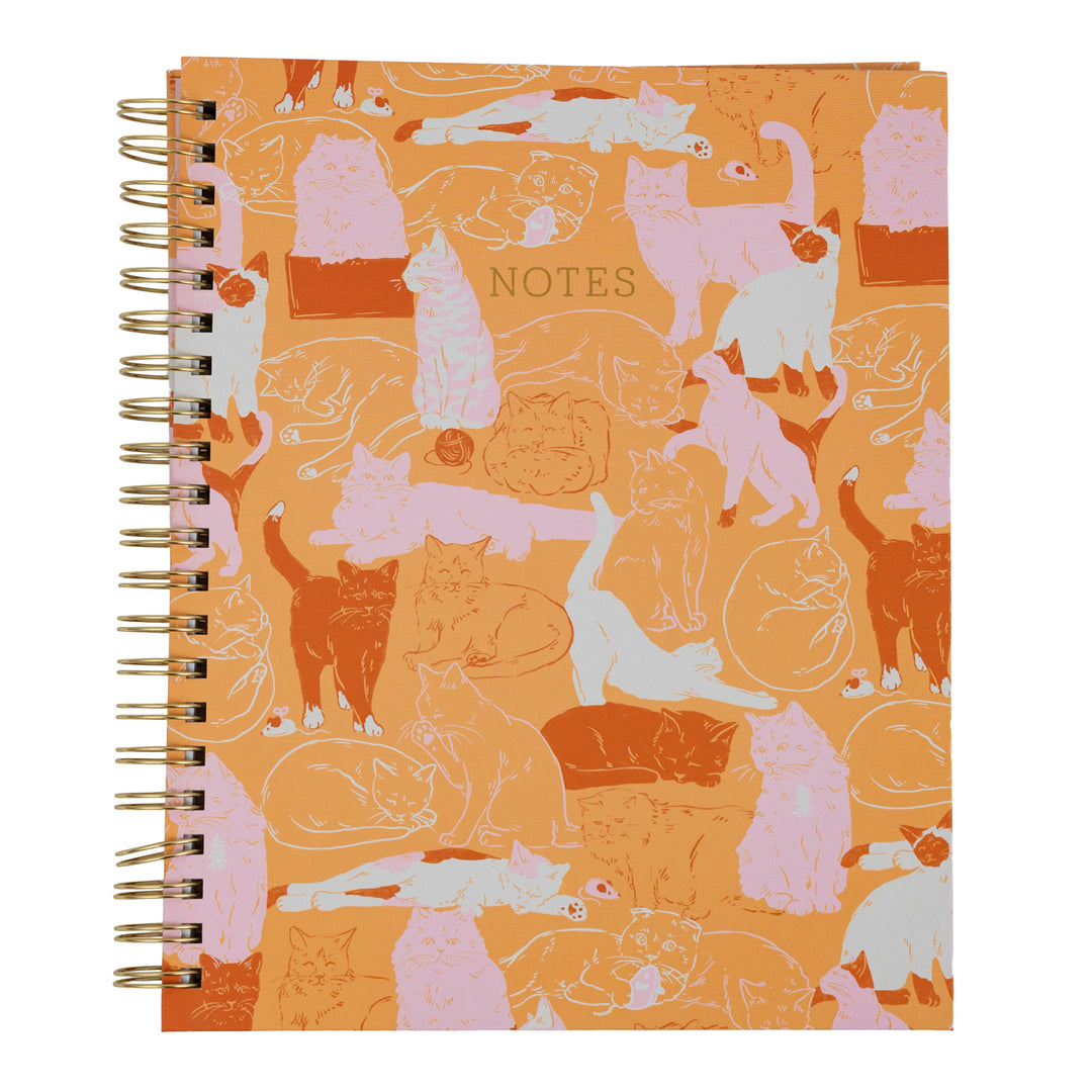 Cat Spiral Notebook