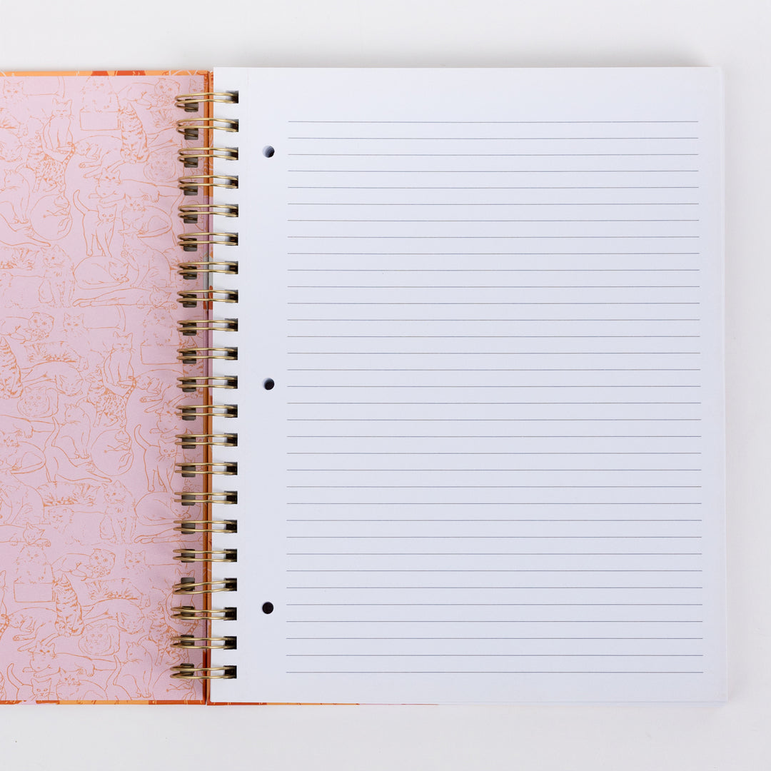 Cat Spiral Notebook