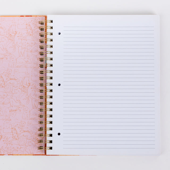 Cat Spiral Notebook