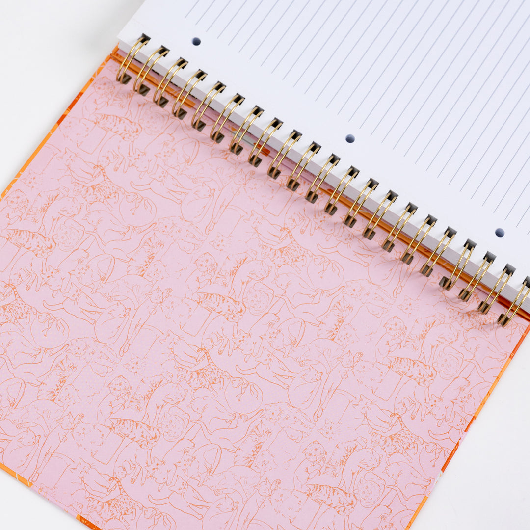 Cat Spiral Notebook