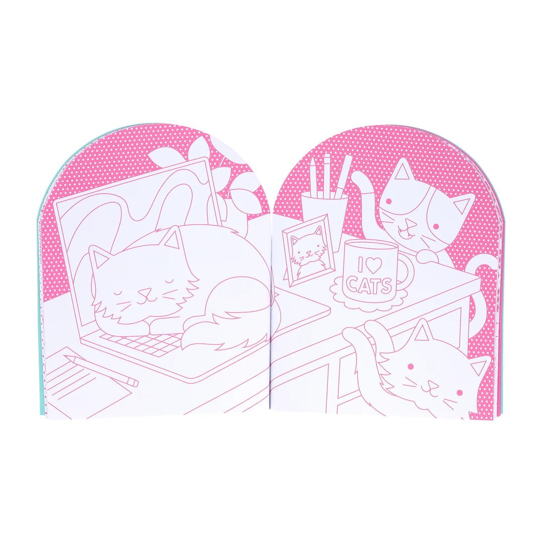 Cats Coloring Book