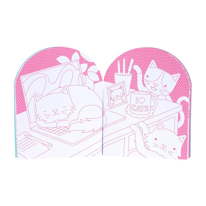 Cats Coloring Book