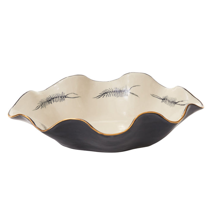 Centipede Ruffled Bowl