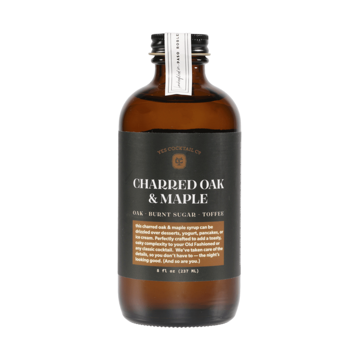 Charred Oak & Maple Simple Syrup