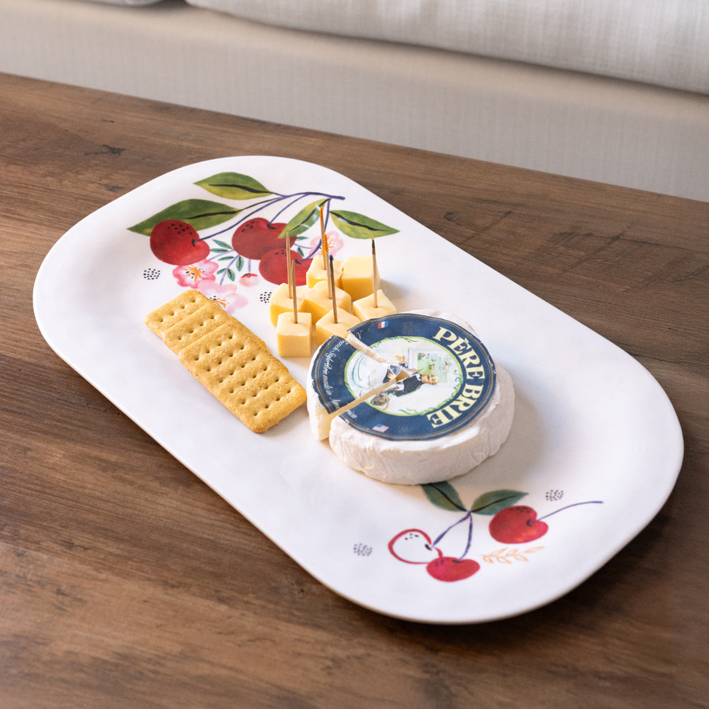 Cherry Melamine Platter