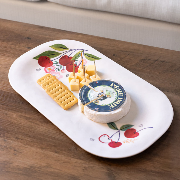 Cherry Melamine Platter