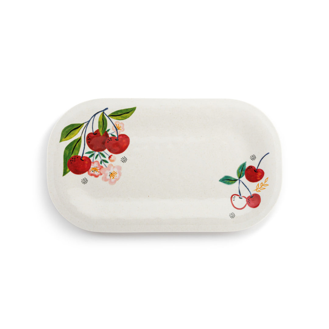 Cherry Melamine Platter
