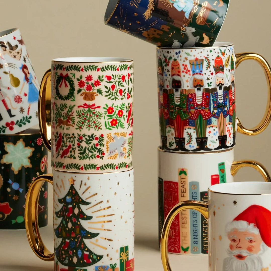 Christmastide Porcelain Mug