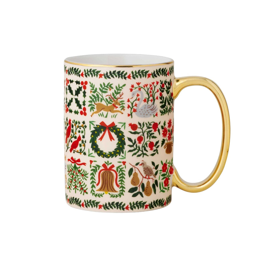 Christmastide Porcelain Mug
