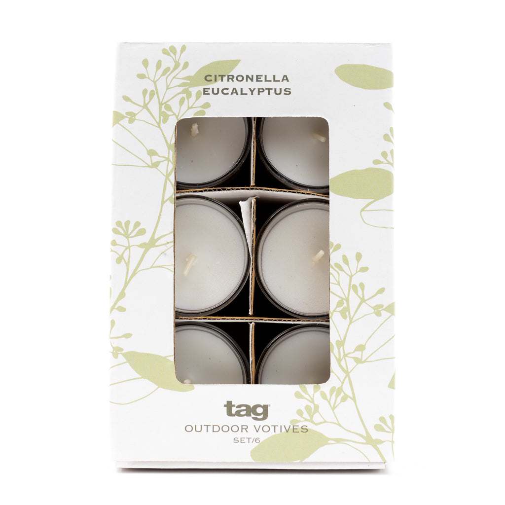 Citro Eucalyptus Votive, Set of 6