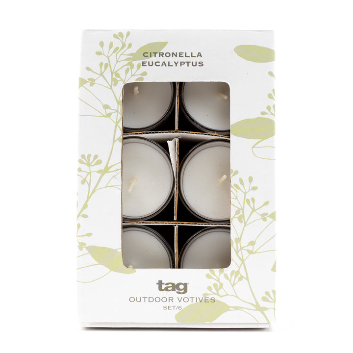 Citro Eucalyptus Votive, Set of 6