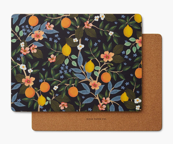 Citrus Grove Placemat Set/4