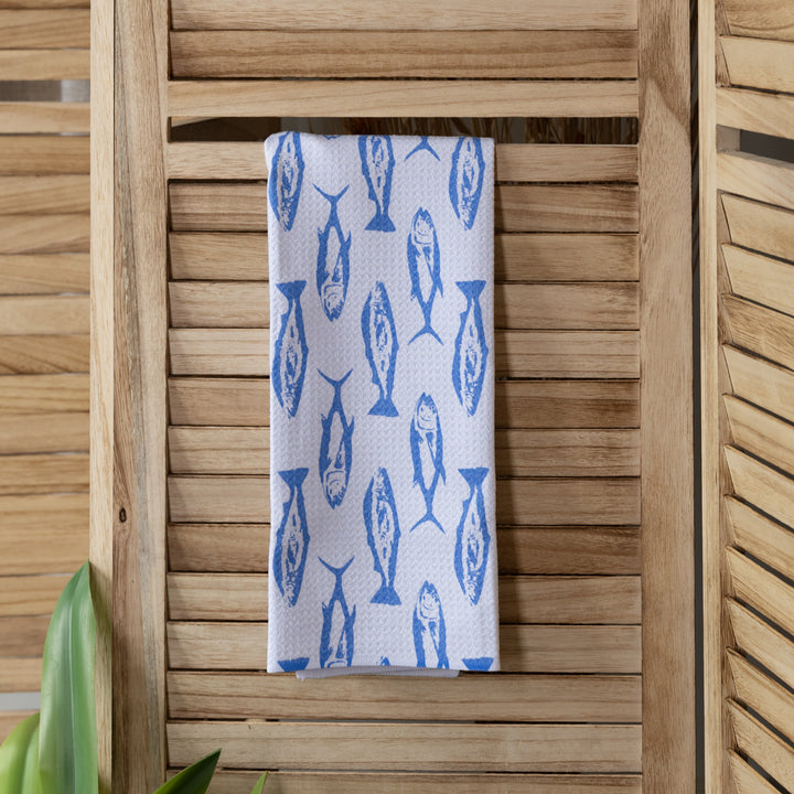 Coastal Catch Tea Towel