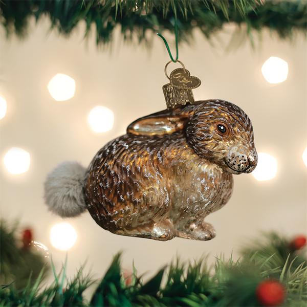 Cottontail Bunny Ornament