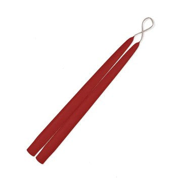 Crimson Taper Candle