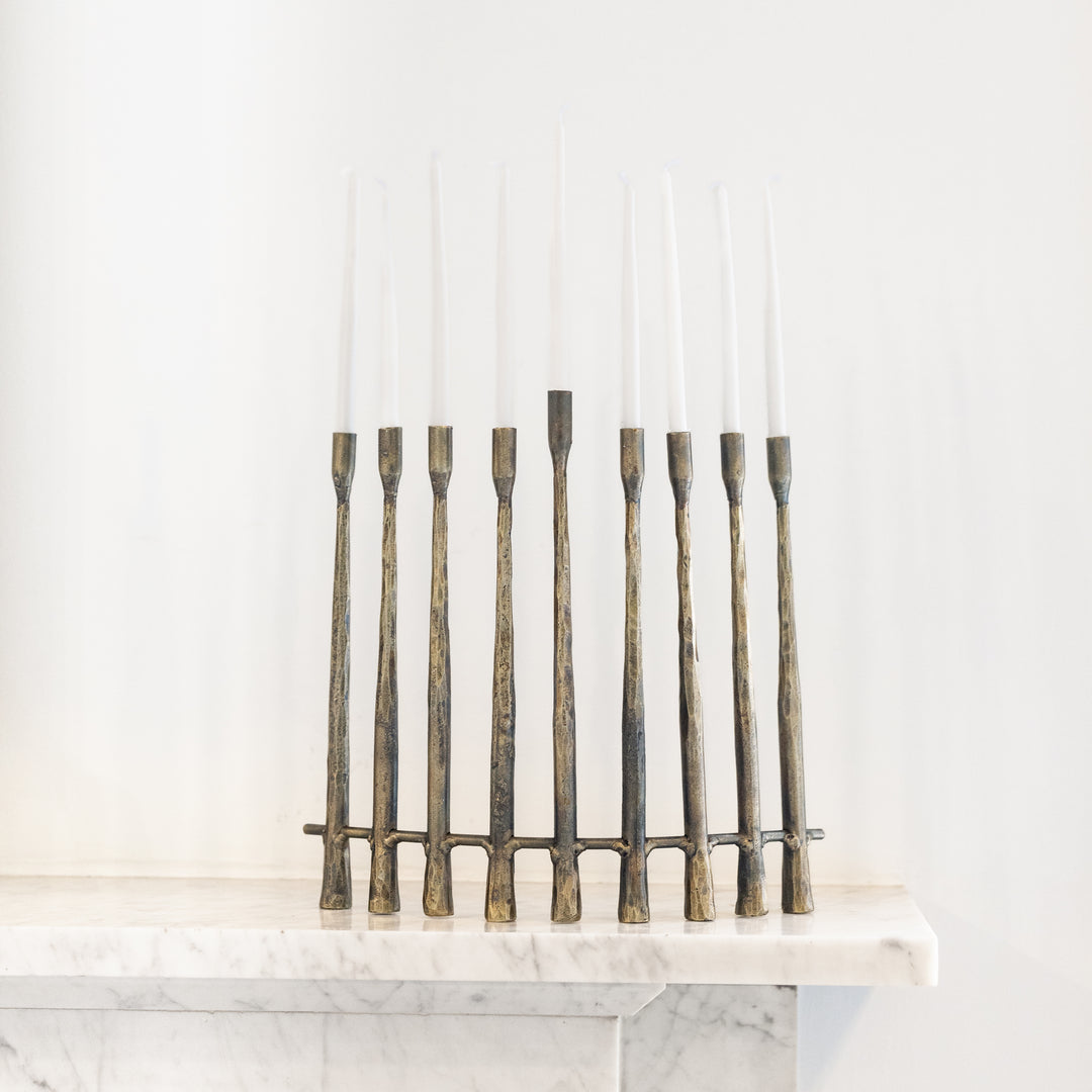 Curved Menorah