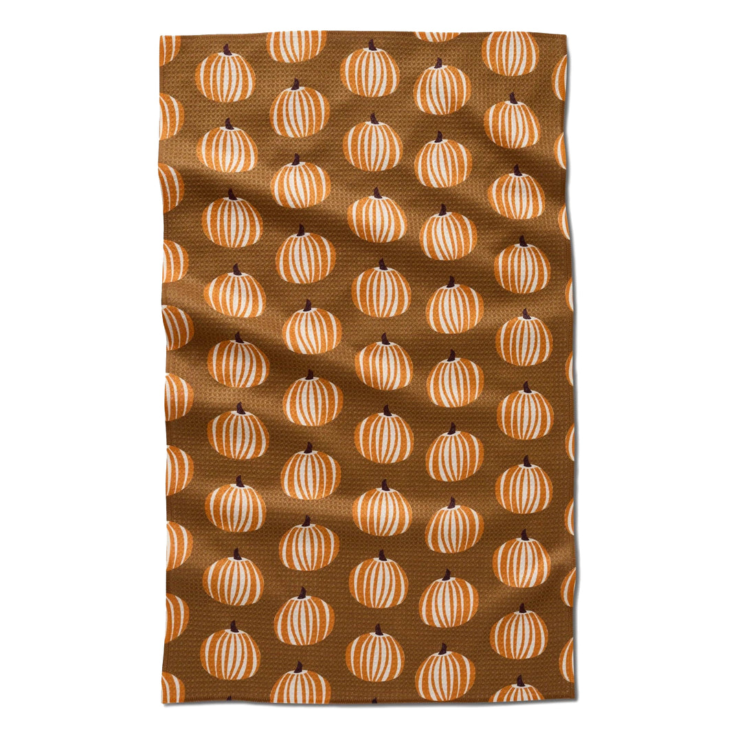 Dancing Pumpkins Tea Towel