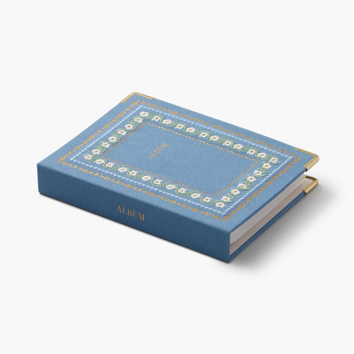 Delphine Embroidered Small Photo Album