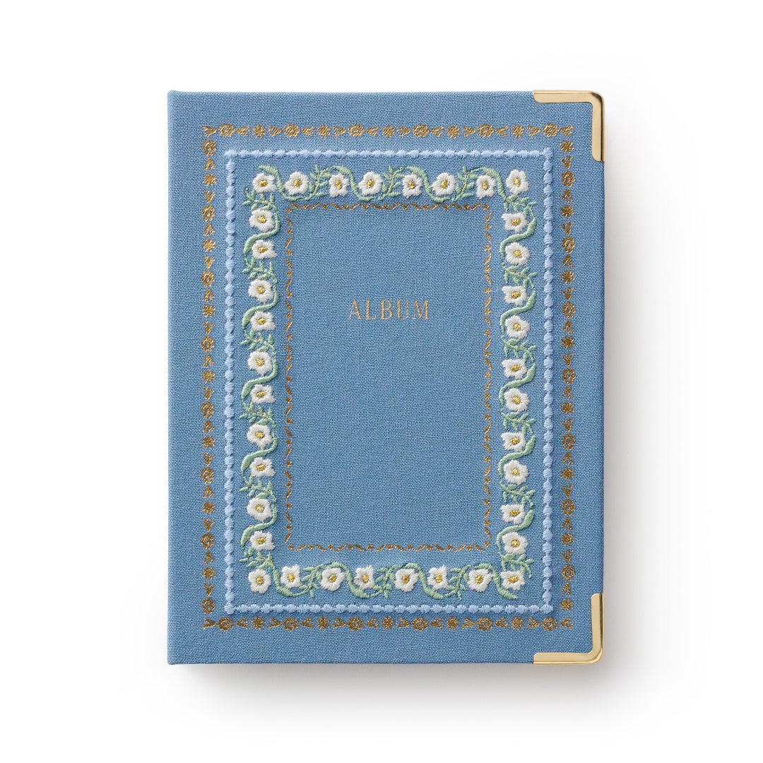 Delphine Embroidered Small Photo Album