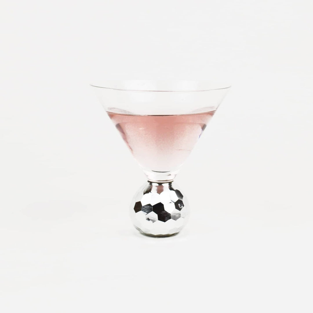 Disco Ball Martini Glass Set/2