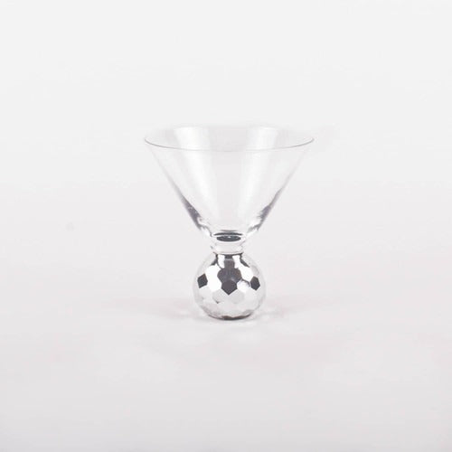 Disco Ball Martini Glass Set/2