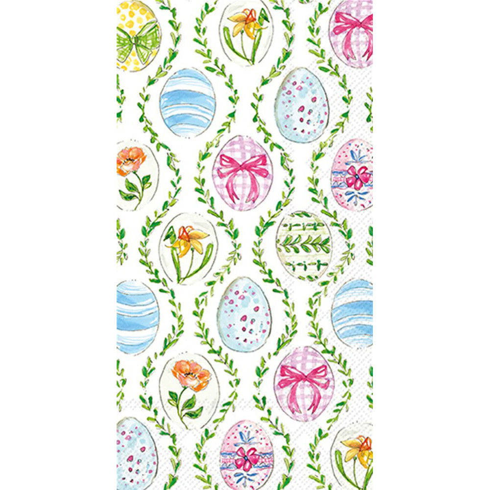 Easter Bunny Eggs Guest Towel