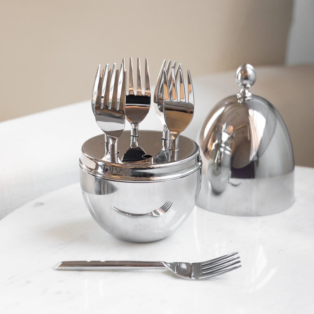 Egg Holder Fork, Set of 6