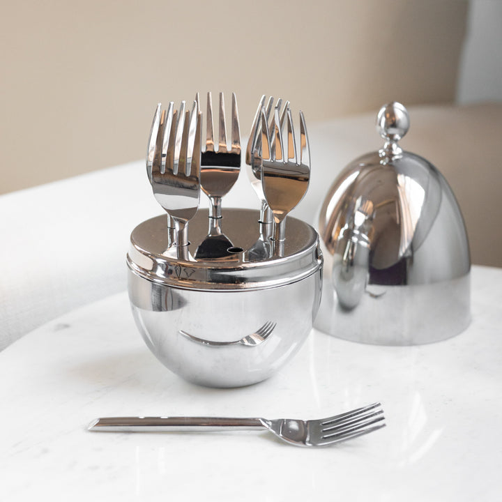 Egg Holder Fork, Set of 6