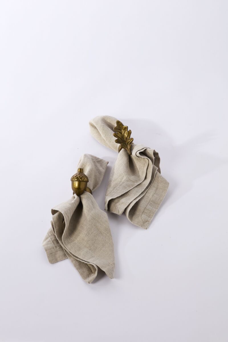 English Oak Napkin Ring