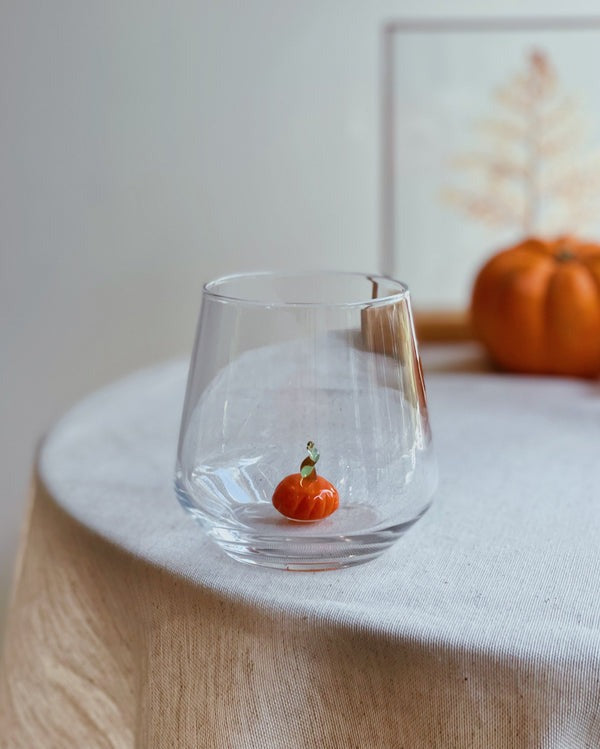 Fall Icons Drinking Glass