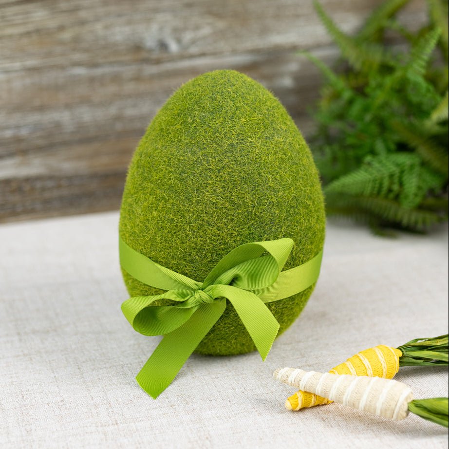 Faux Moss Easter Egg