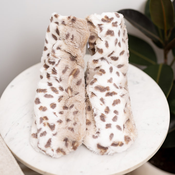 Faux Fur Spa Booties