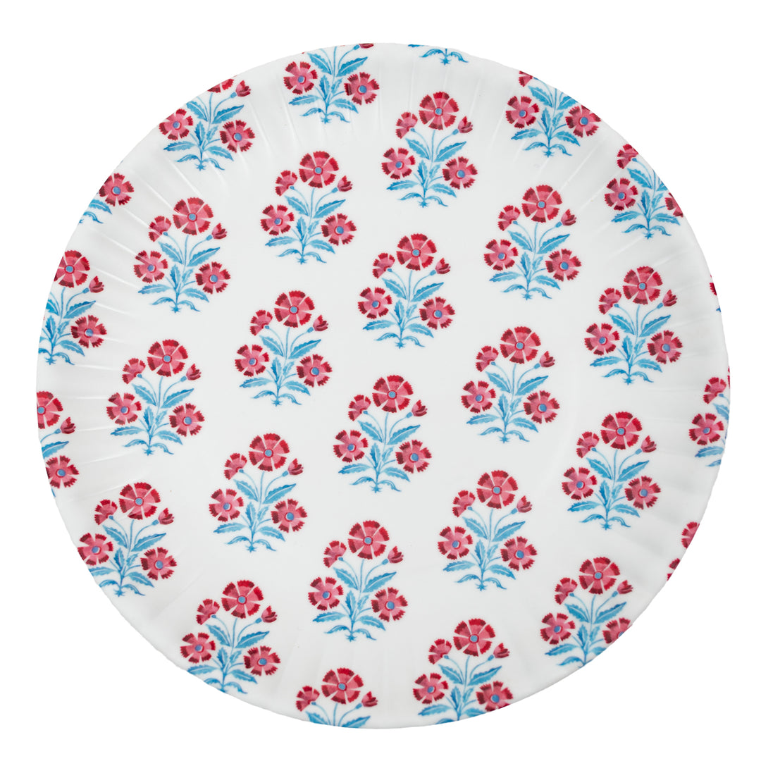 Floral Americana Melamine Plate