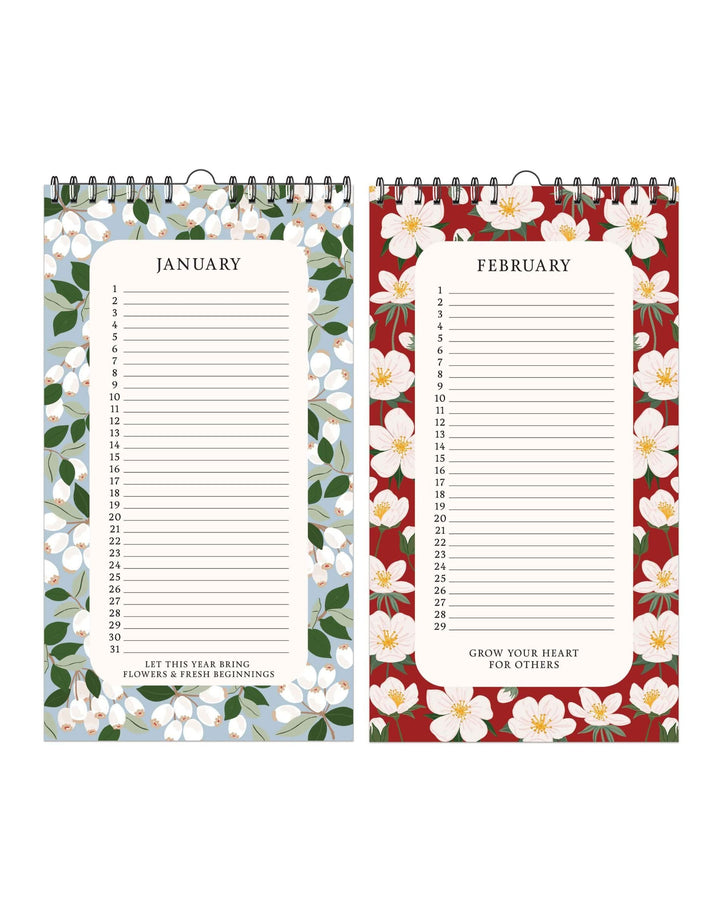 Flower Garden Celebrations Perpetual Calendar