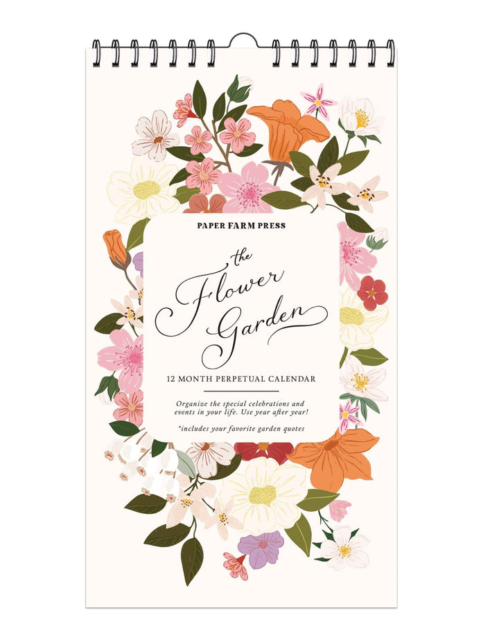 Flower Garden Celebrations Perpetual Calendar