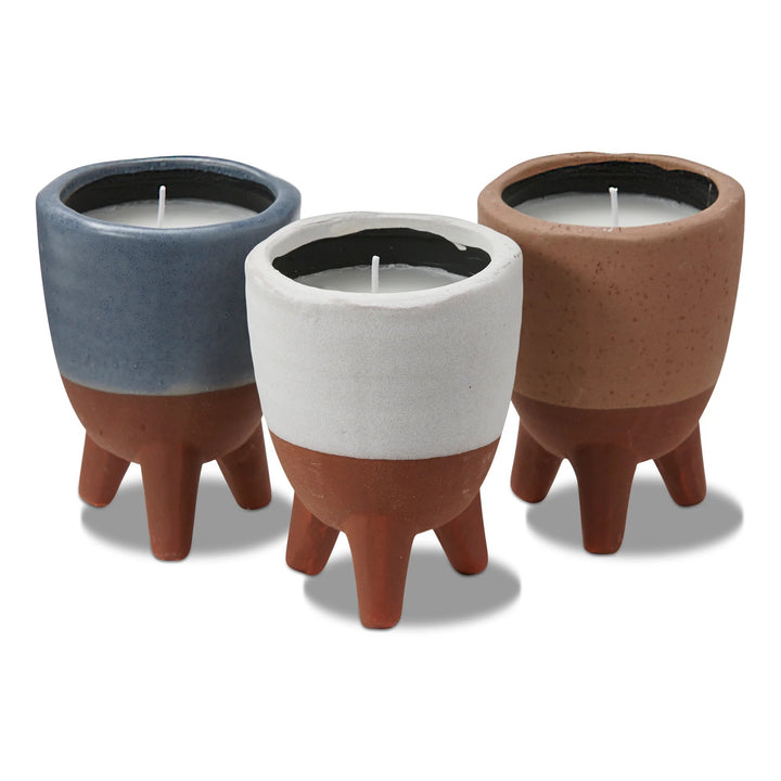 Footed Citro Pot