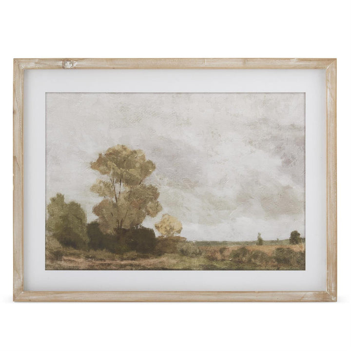 Framed Field Landscape Print