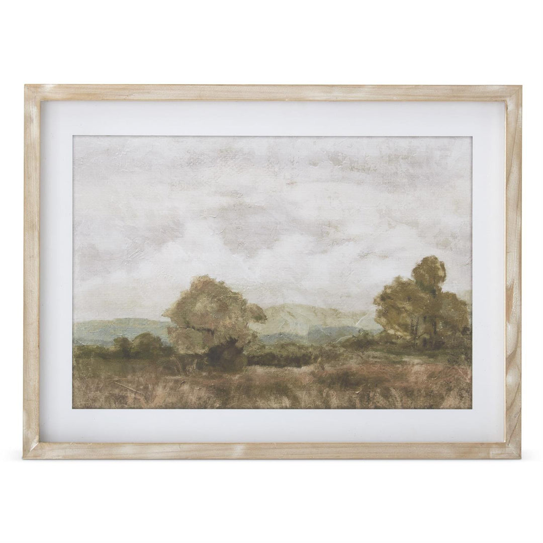 Framed Field Landscape Print