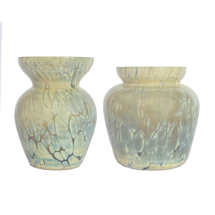 Frosted Art Glass Budvase