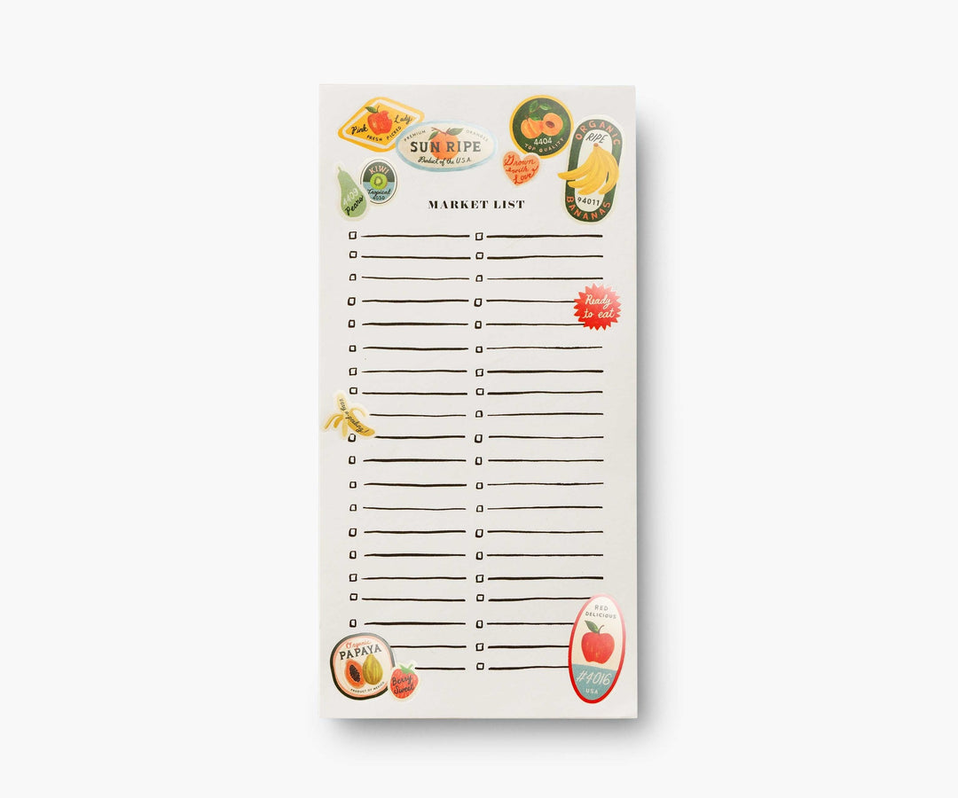 Fruit Market Notepad