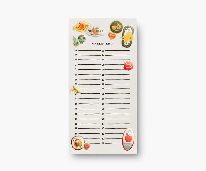 Fruit Market Notepad