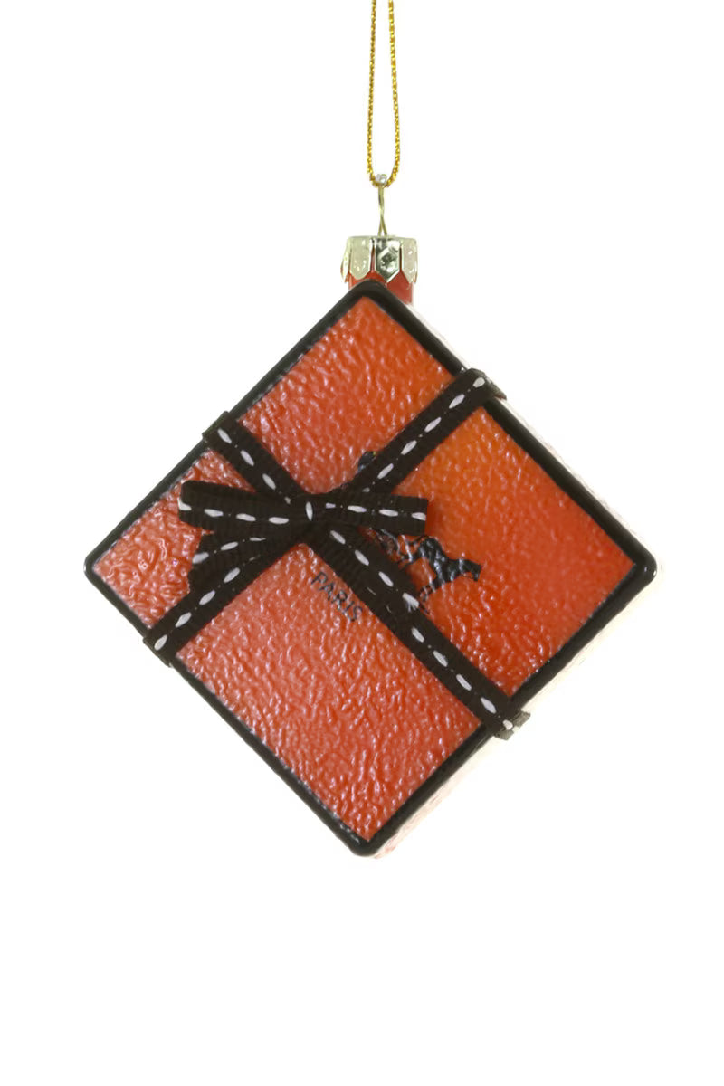 Orange Box Ornament