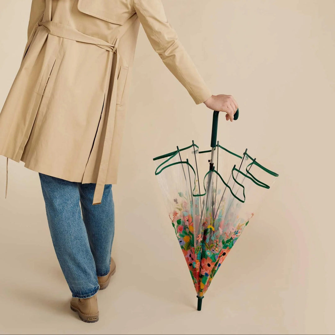 Garden Party Clear Umbrella