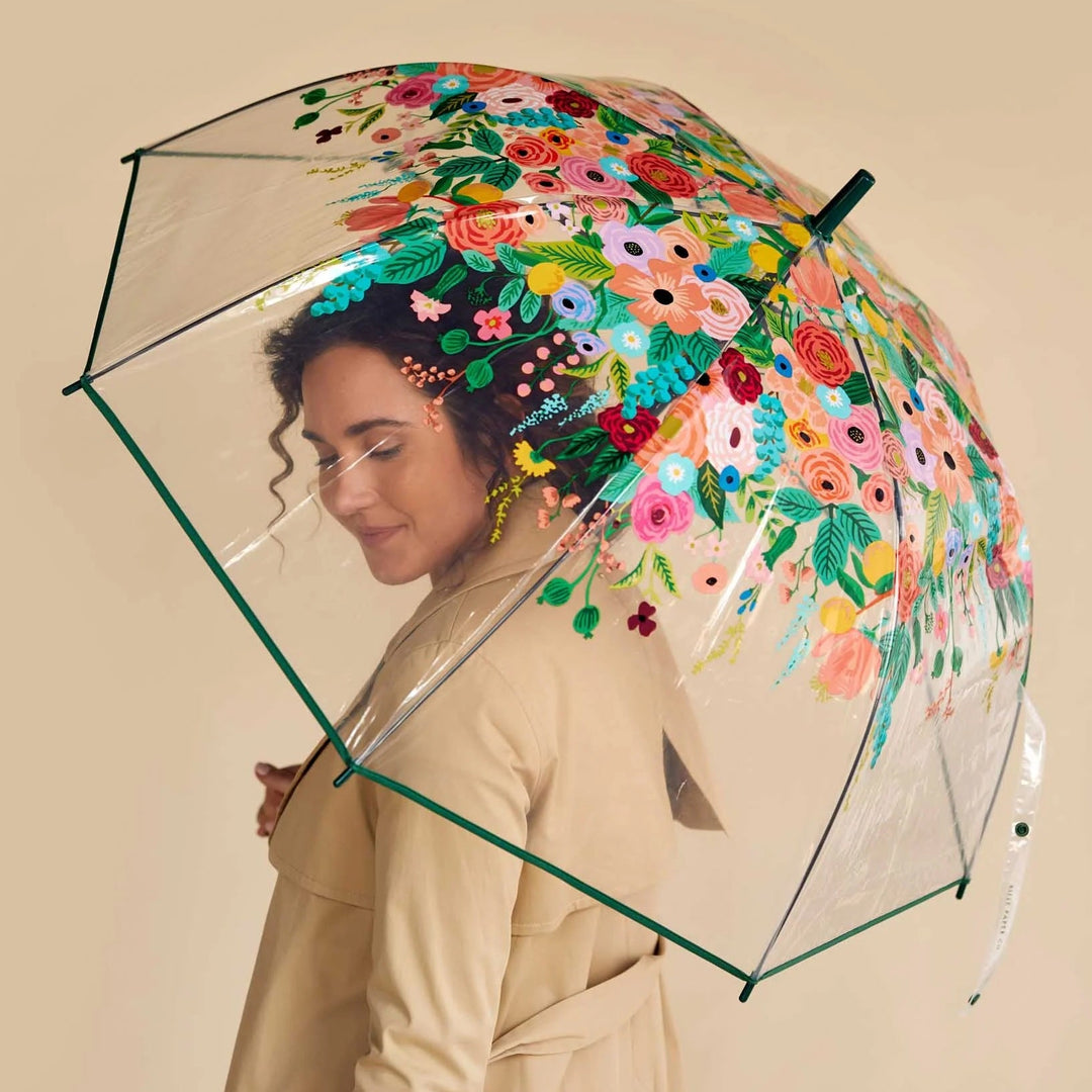 Garden Party Clear Umbrella