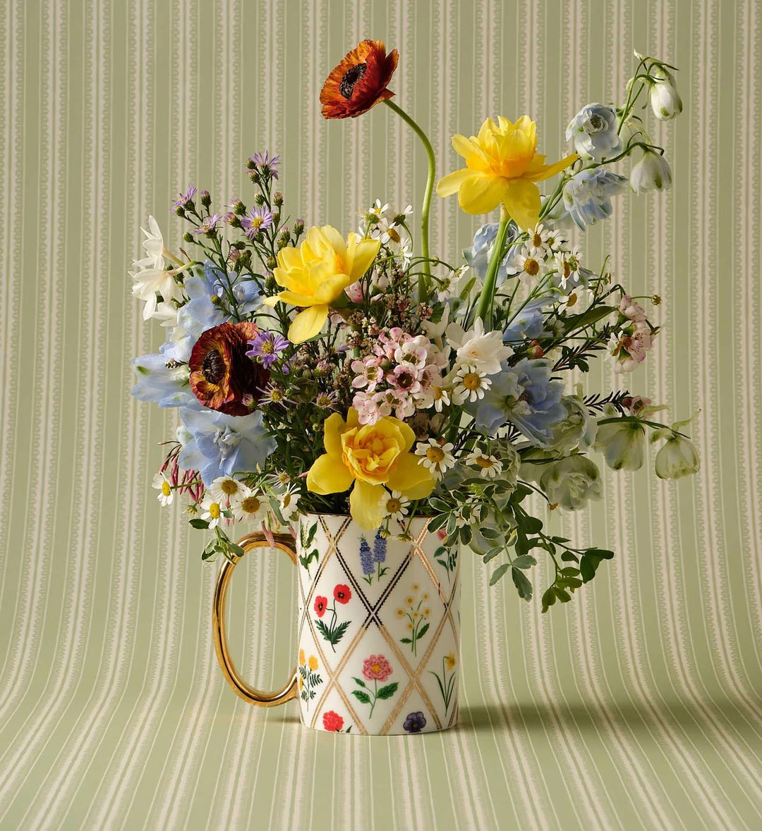 Garden Study Porcelain Mug