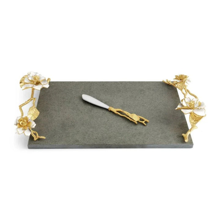 Gardenia Cheeseboard w/ Knife