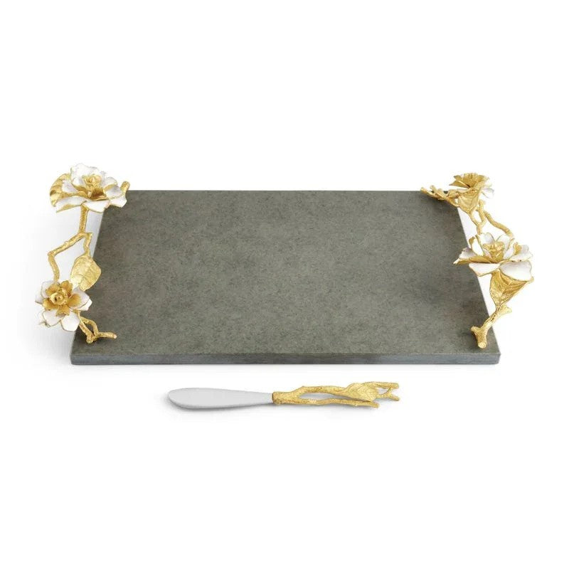 Gardenia Cheeseboard w/ Knife